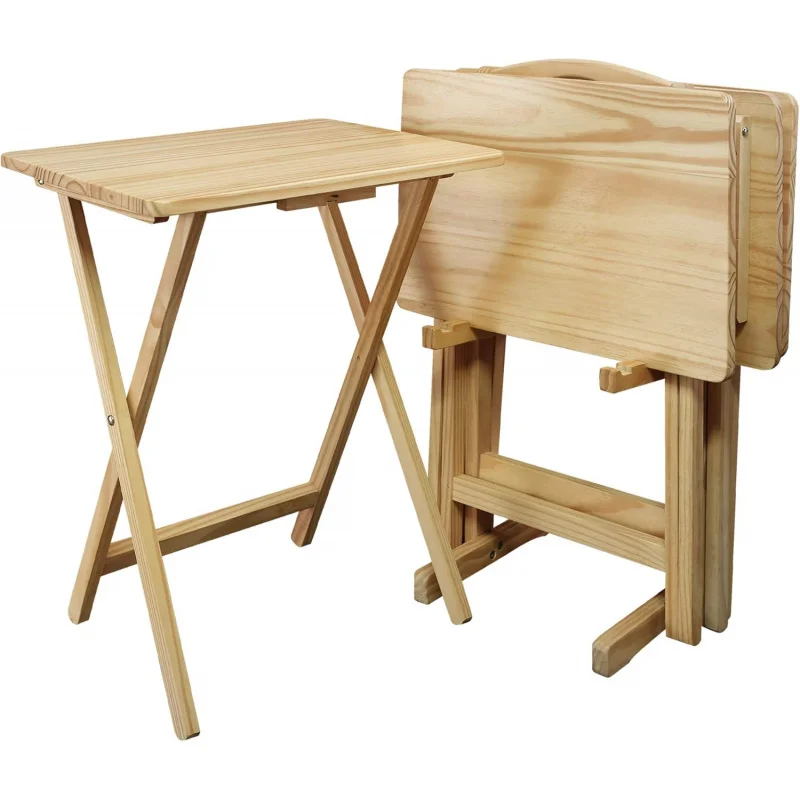 660-40 Tray Table Set, Natural, 14,75 v x 19 v x 25,5 palca, 5 kusu