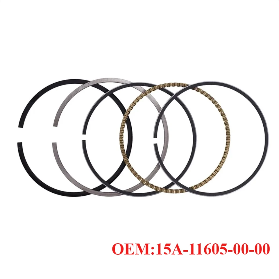 67 mm 200 ccm 1 valcový motor Piston Rings Kit 15A-11605-00-00 pre Yamaha XT200J/K 1982 1983 1983 BW200N 1985 BW200S 1986 BW200ES