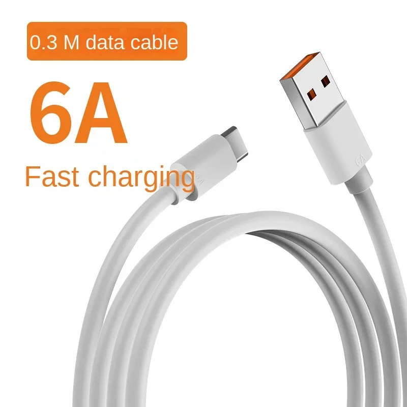 6A USB Typ C pre Xiaomi Samsung Huawei 100W kábel kábla pre Realme Oppo iPhone Lightning Cable USB C Magnetická zástrčka