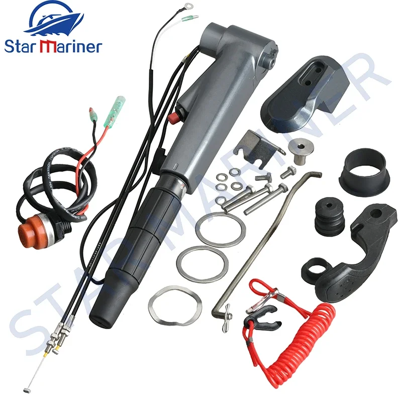 6AH-W0084 Riadenie rukoväte ASSY pre Yamaha Outboard Motor 4 zdvih F9.9 F13,5 F15 F20 LODOVÝ MOTOR NIE JE VÝMENY AKOMPLATNÉ