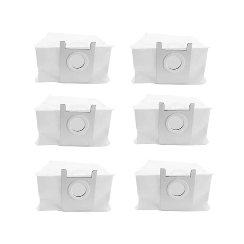 6ks Dust Bag Hepa Filter Explaint Accessories for Xclea ​​H30 / H40 / Plus QysDJ01 Vysávač robota