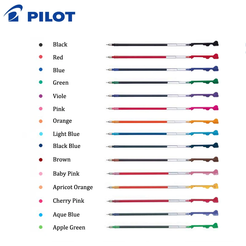 6ks japonský pilot hi-tec-c coleto gélové doplňovanie 0,3/0,4/0,5 mm Stationery Rôzne farby voliteľné kancelárske potreby kawaii
