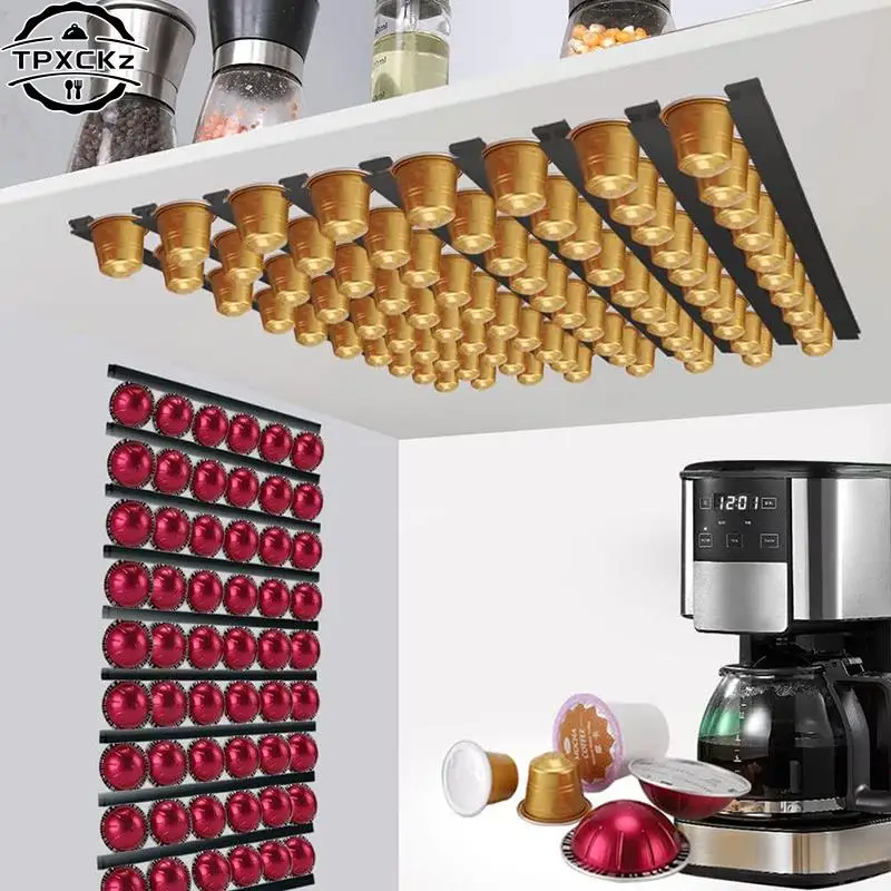 6ks pre Nespresso Dolce Gusto Vertuoline Držiak kávových kapsulov pre akékoľvek kávové struky kaviarne kaviare Skladovacie stojany kapsuly
