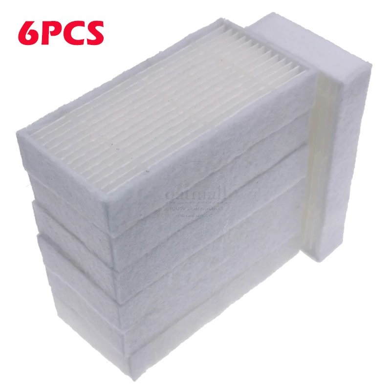 6ks sponge hepa filter 4ks bočné kefové kefové vysávače Časti pre diely Chuwi Ilife V55 V50 V5S V3 V3S V50 Pro X5 Príslušenstvo