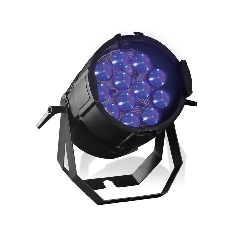 6ks/šarža 12*10W/20W Martin Rush par Zoom LED RGBW PAR 4 v 1 DMX512 PAR Light Stage Lighting