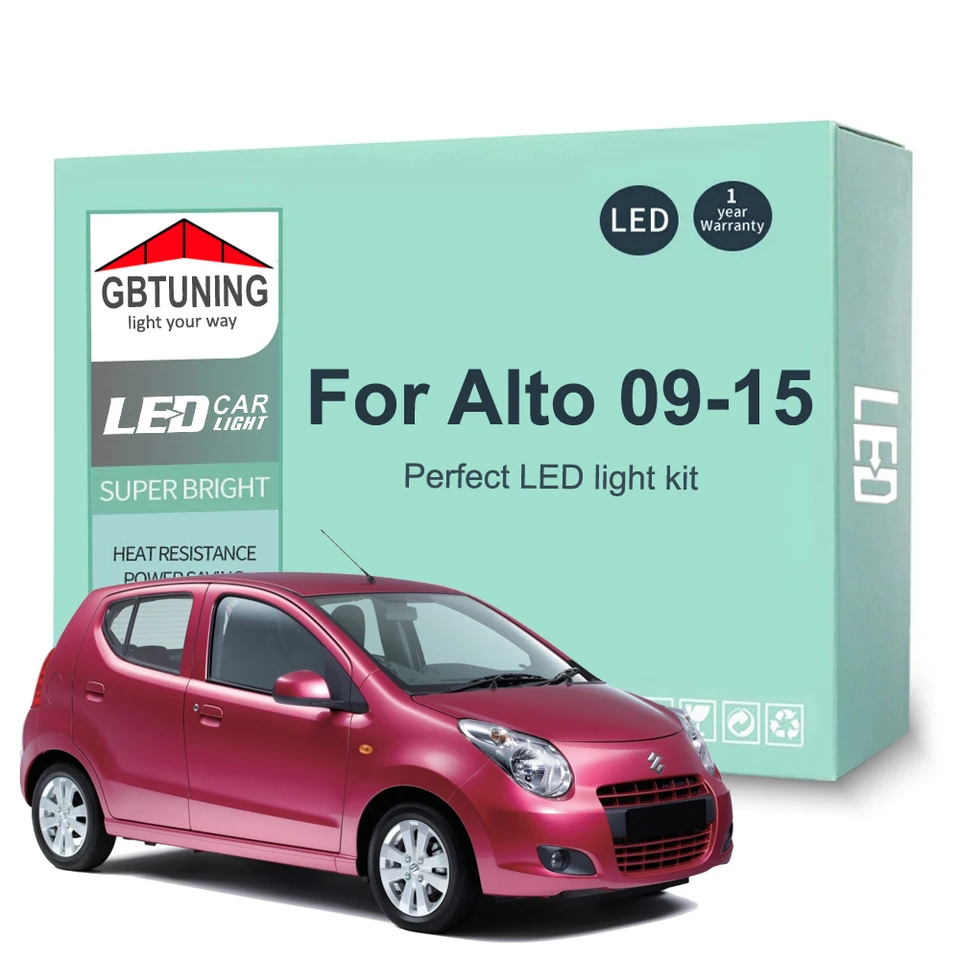 6ksové príslušenstvo pre autá pre Suzuki Alto 2009 2010 2012 2012 2013 2014 2015