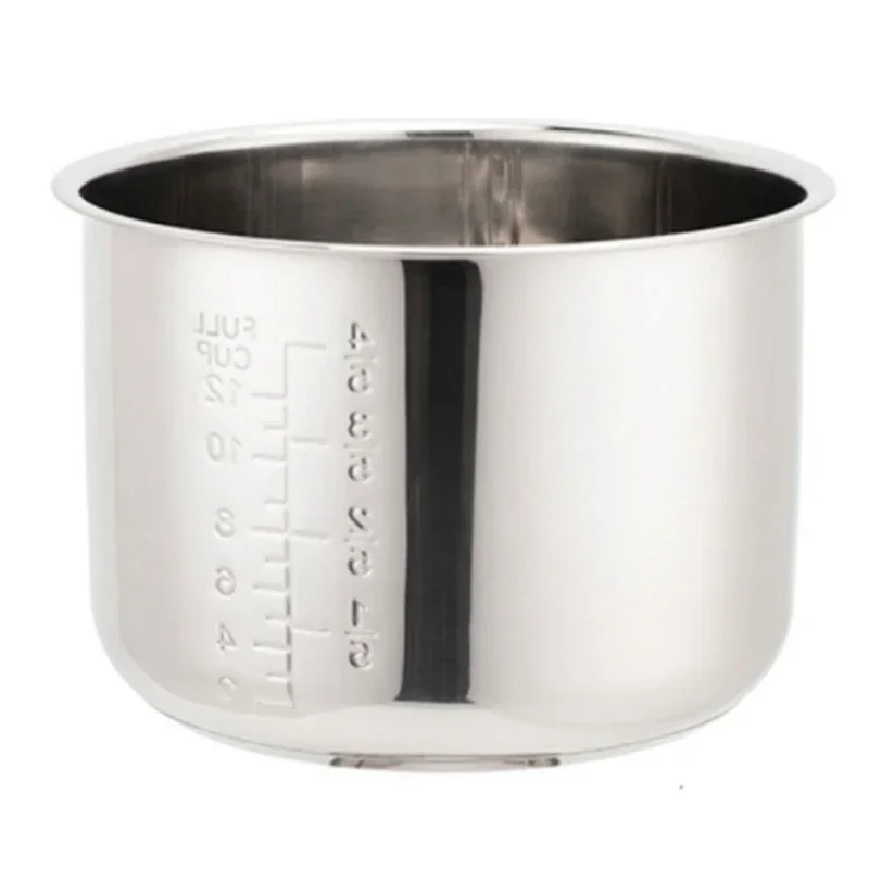 6L tlakový hrniec Vnútorný hrniec Ryžový tlak vložka z nehrdzavejúcej ocele Inner Pot Minute Tlay Cooker vložka