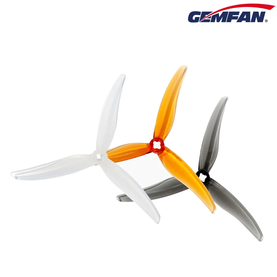 6Pairs (6cw+6ccw) Gemfan SL5130 5.1x3x3 3-Blade PC vrtuľa pre RC FPV Freestyle 5inch Mini Dlhé bezplatné diely DIY diely DIY