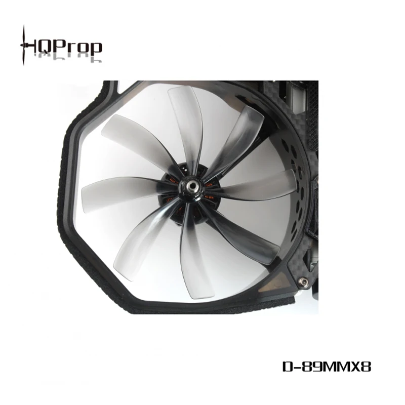6pairs (6cw+6CCW) HQPROP DUCT-89MMX8 89MM 8-BLADE HURLER PRE FPV FRESTEYLE 3,5INCH CINEWHOOP DUCTING DRONS PROTEK35 CINELOG35