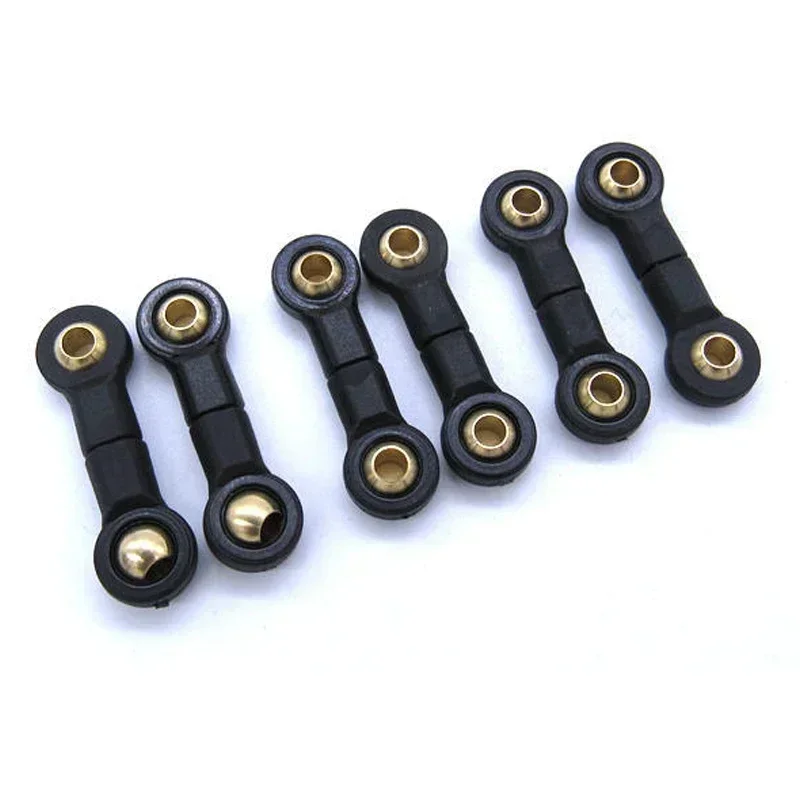 6pcs konektorové spojenie tyče pre WPL B16 B36 RC Zadná nápravy auta SEESAW Ball Hlava Inovácia