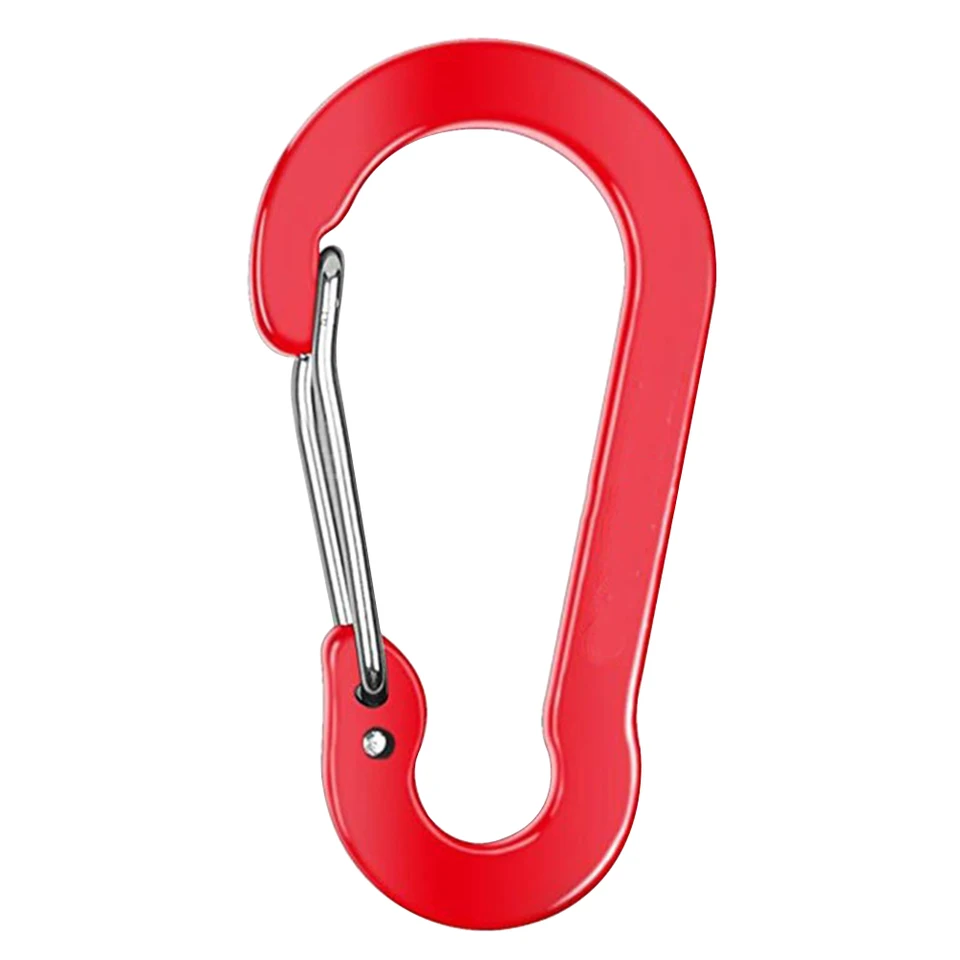 6pcs Outdoor Carabiner Keychain D Tvar