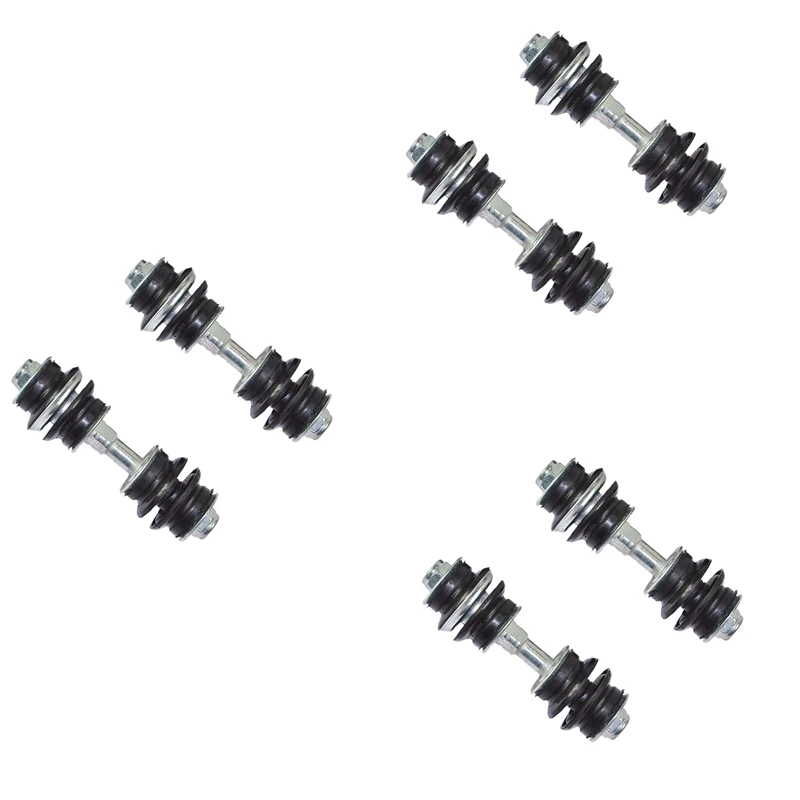6pcs stabilizátor Car Link Sit Súprava kvapky kvapiek súpravy pre toyota yaris verso Vitz 1999-2005 48819-52010