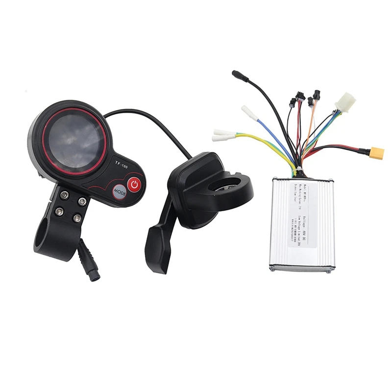 6pin TF-100 Displej LCD THUMB THUMM+48V 21A Brushless Controller pre KOGOO M4/M4 PRO ELEKTROVO