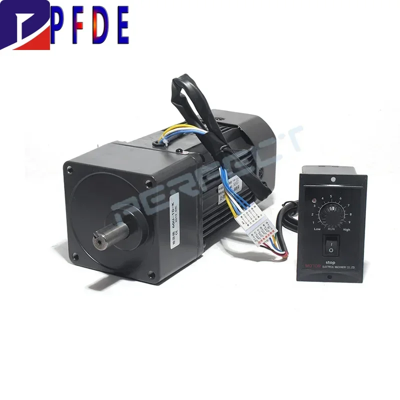 6RK250GU-CF 250W MICRO AC MOTOR 220V Jednohospodársky asynchrónny motor prevodovky 15 mm hriadeľ+ ovládač rýchlosti 50/60 Hz pre CNC