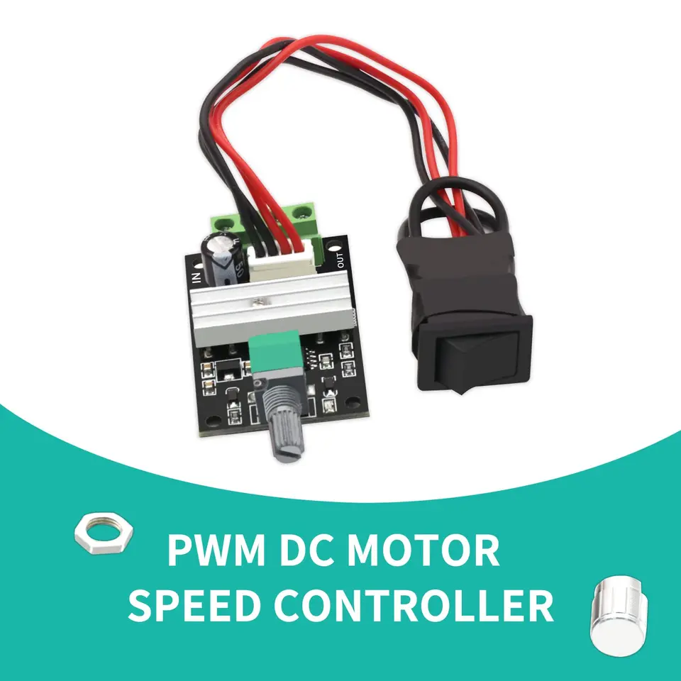 6V 12V 24V 28V 3A 80W DC Rýchlosť motora (PWM) Rýchlosť nastaviteľného reverzibilného prepínača 1203BB DC Ovládač motora Motor