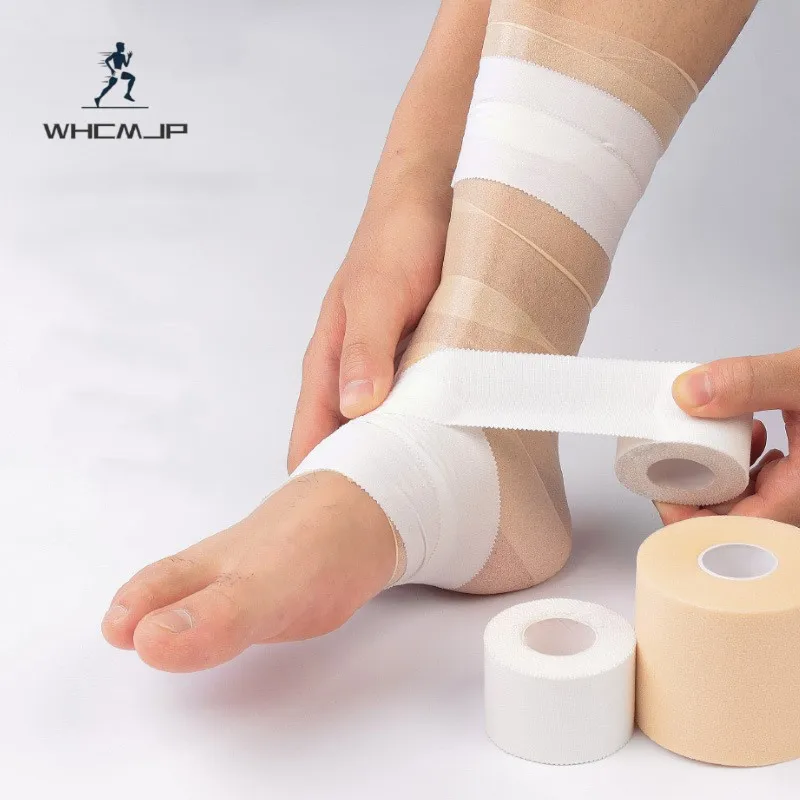6x2000cm Foam Film Film 3,8x910cm Sports White Tape Elastic Bandage Sports Fyzioterapia Ochranná súprava