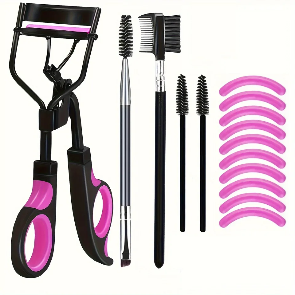 7/15ks riasy natáčanie súpravy s náhradnými vankúšikami pre ženy rias curling pinzety sponky na riasy Mascara Wands