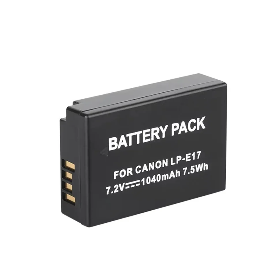 7,2 V 1040MAH LP-E17 Vhodný pre kánonovú kameru EOS M3 EOSM5 EOSM6 750D 760D 850D R8 R10 R50 800D 8000D KOMERATS X8I