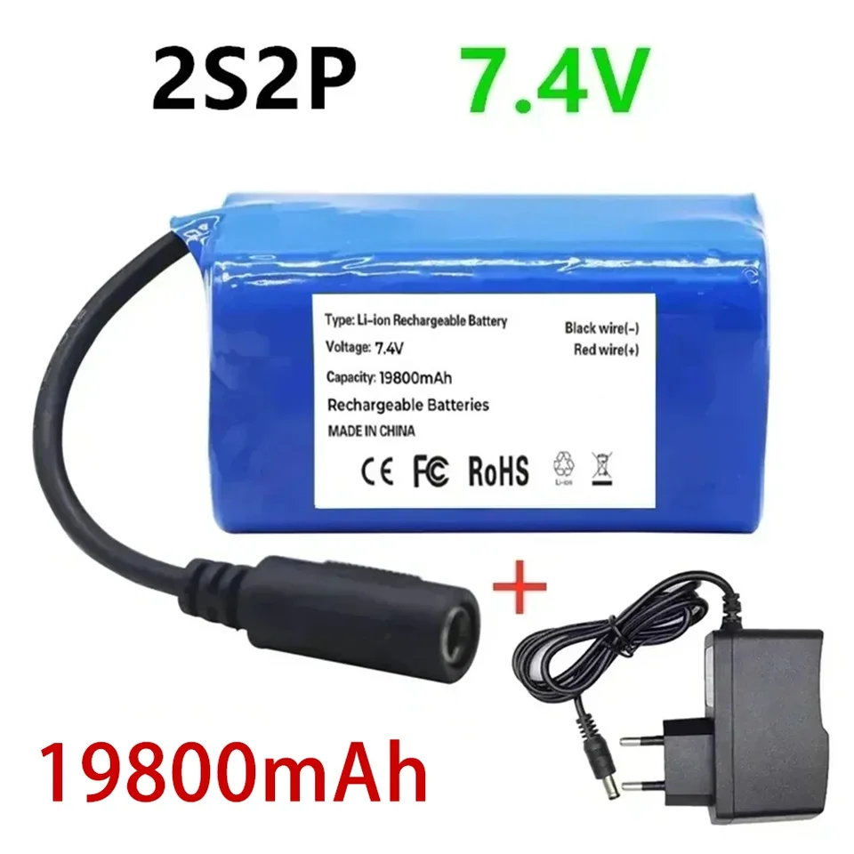 7,4V 19800 mAh batéria pre T188 T888 2011-5 V007 C18 H18 SO na diaľkovom ovládaní RC RC STRÁNKY ČASOVÝCH ČASOV