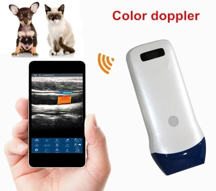 7,5-10MHz 128Elements Animalless Wireless Color Doppler Ultrazvuk Lineárna sonda