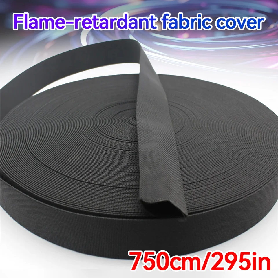 7,5 m tepelne rezistentná hoľová páska Nylon Ochranná rukávová kryt