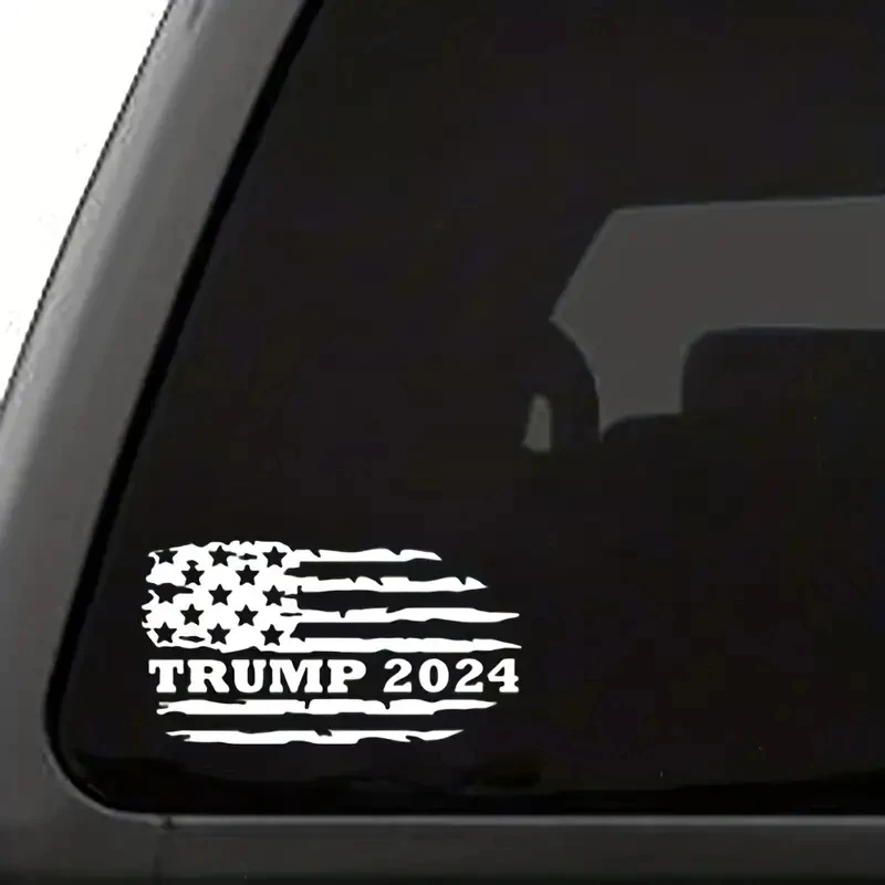 7,5x4 Trump 2024 Vlajková nálepka na nálepku na nálepku na autá.