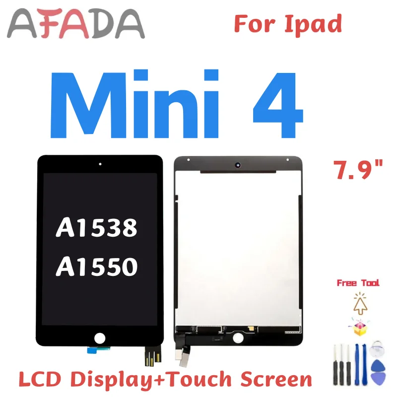 7,9 palca pre iPad Mini 4 LCD obrazovku pre iPad Mini4 A1538 A1550 EMC 2815 EMC 2824 LCD DISPLATB DISPIT TONTABLE VÝBOR