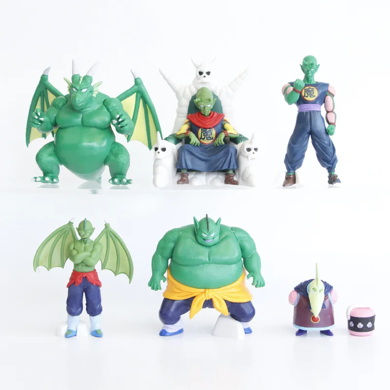 7 kusov / set animácie Piccolo NameKian Namek Action Figure Hračky Zbierka PVC Model anime Doll Gift