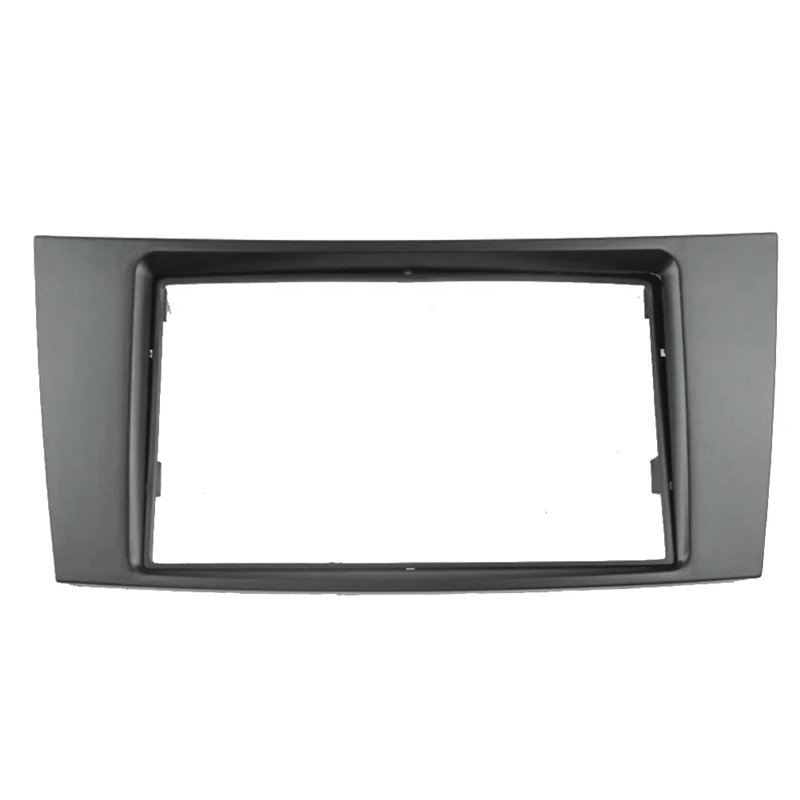 7-palcový 2Din Control Fascia Radio Stereo Panel pre Mercedes Benz e Cls trieda W211 C219 2002-2010 DVD Fascia Audio Frame