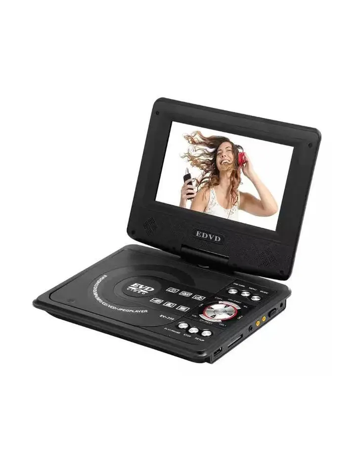7-palcový mini prenosný DVD prehrávanie DVD všetko v jednom HD Mobile DVD Player Small VCD