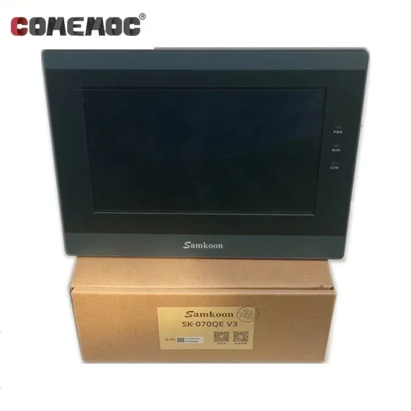 7-palcový SK-070QE V3 Samkoon DC 24V 800*480 Rozlíšenie dotykovej obrazovky HMI
