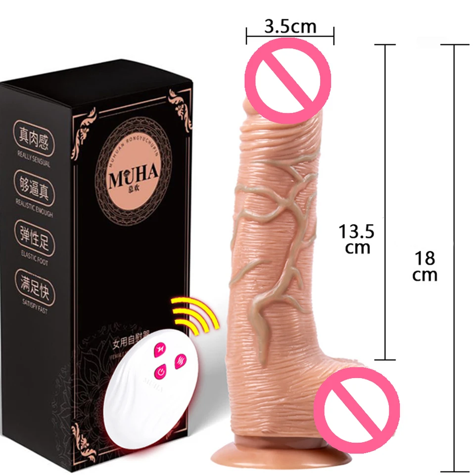 7 rýchlosti sexuálne hračky diaľkové ovládanie Teleskopické dildo vibrátory pre ženy dospelých 18 dámskych nohavičiek vibrátorové ženské masturbátory