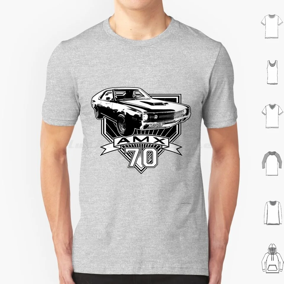 70 AMX T košeľa 6xl bavlna Cool Tee 70 AMX AMX AMC AMX 1970 AMX 1970 AMX AMX svalové auto 390 AMX 360 AMX 70 360 AMX 70 390 AMX