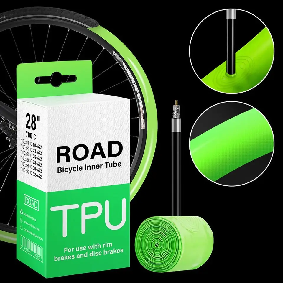 700C 700 x 18 23 25 28 30 32 Cyclami Bike TPU Vnútorná trubica 45 mm/65 mm/85 mm na bicykli Spasnú bicykel Ultralight TPU Ultralight TPU