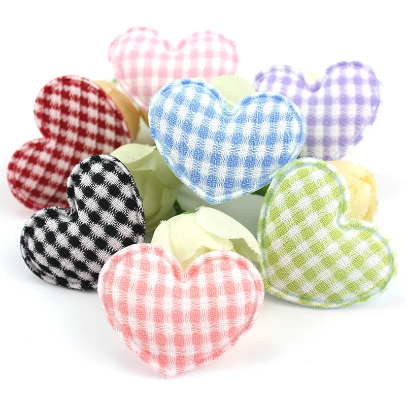 70ks 3*3,5 cm Plaid tkanina Čalúnené Aplikácie pre domácich majstrov pre domácich majstrovských odevov Remeslá dekorácie Doplnky oblečenia