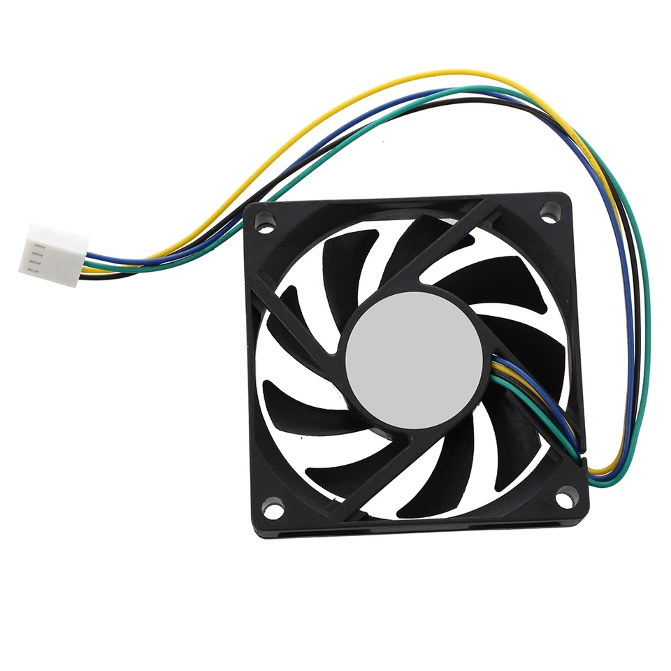 70x70x15mm 12v 4 kolíky PWM PC PC počítačový puzdro CPU Cooling Cooling ventilátor čiernej farby