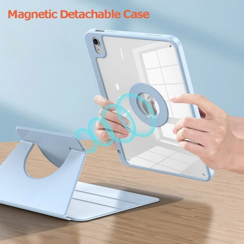 720 Rotácia Odnímateľný puzdro na magnetické tablety pre Huawei Matepad SE 11 2024 AGS6-W09 L09 PAN