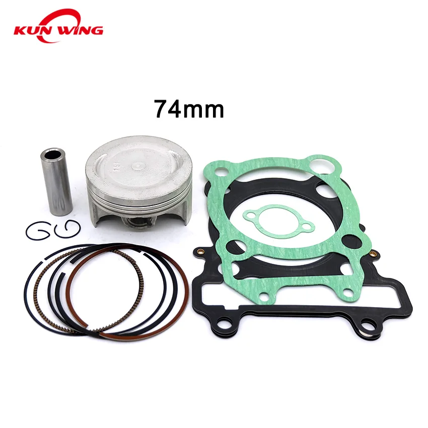 74 mm otvor na piestové tesnenie pre Yamaha YBR250 YS250 2007 2009 XT250 1YB 2013-2015 YBR YS XT 250