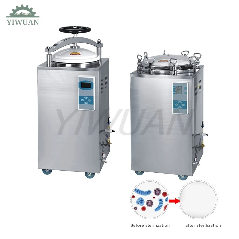 75L 100L 120L 150L AutocLave Sterilization Box Container Zariadenie parný klinický prístroj Chirurgický materiál sterilizátor