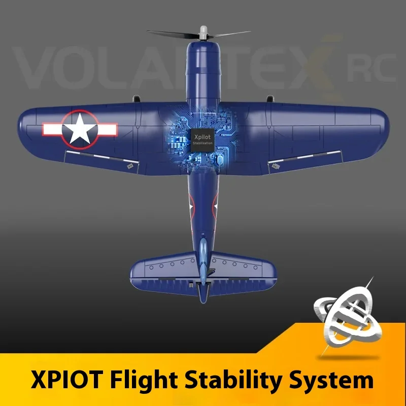 76108 Volantex F4U RC Plane EPP Foam 400 mm aerrobatic 4CH 2,4G Wingspan Outdoor Diaľkové ovládacie lietadlo Detské hračky Darček