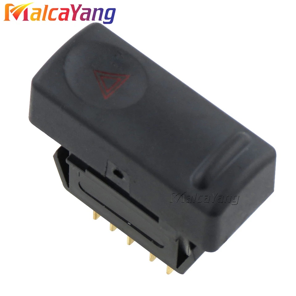 7700817335 Vysoko kvalitné elektrické rizikové výstražné prepínač gombík pre prístup pre Renault 19 II B C53 D53 L53 S53 853 1991-1995