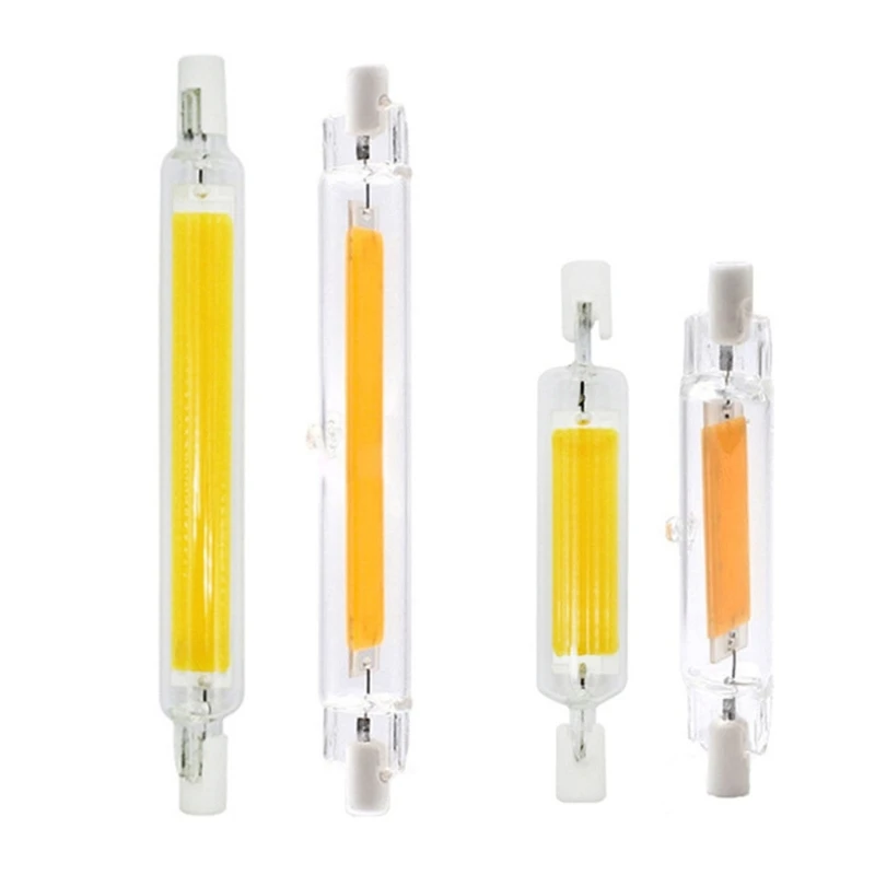 78 mm 118 mm R7S LED žiarovky 5W dvojlôžkové reflektorové cobs vlákna