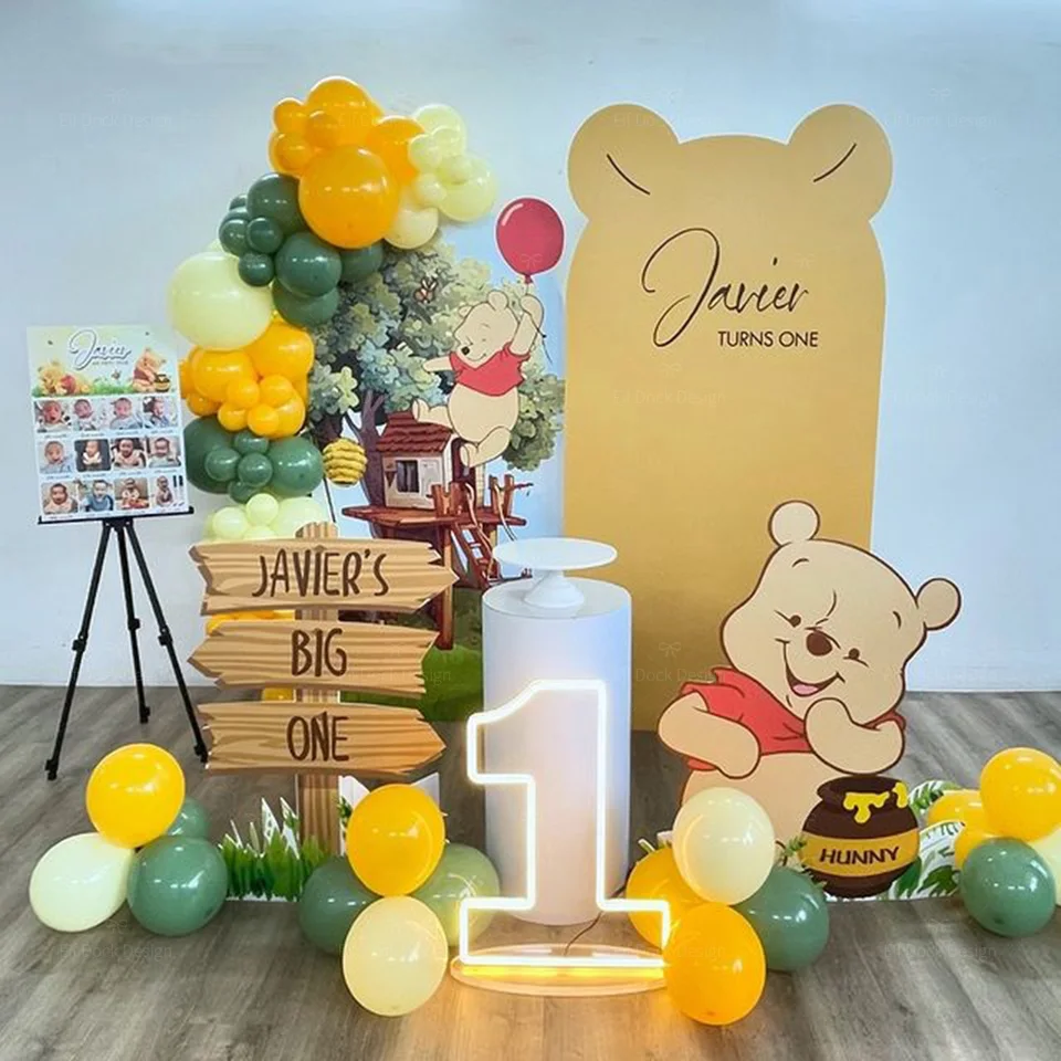 78ks karikatúra Winnie the Pla včela fóliové balóny Winnie the Plat