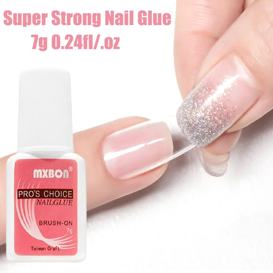 7G/0,24oz Super silné lepidlo na nechty pre falošné tipy na nechty/akrylové nechty/tlač na nechty/falošné nechty Art Decotion Lasting Adhesion Gel