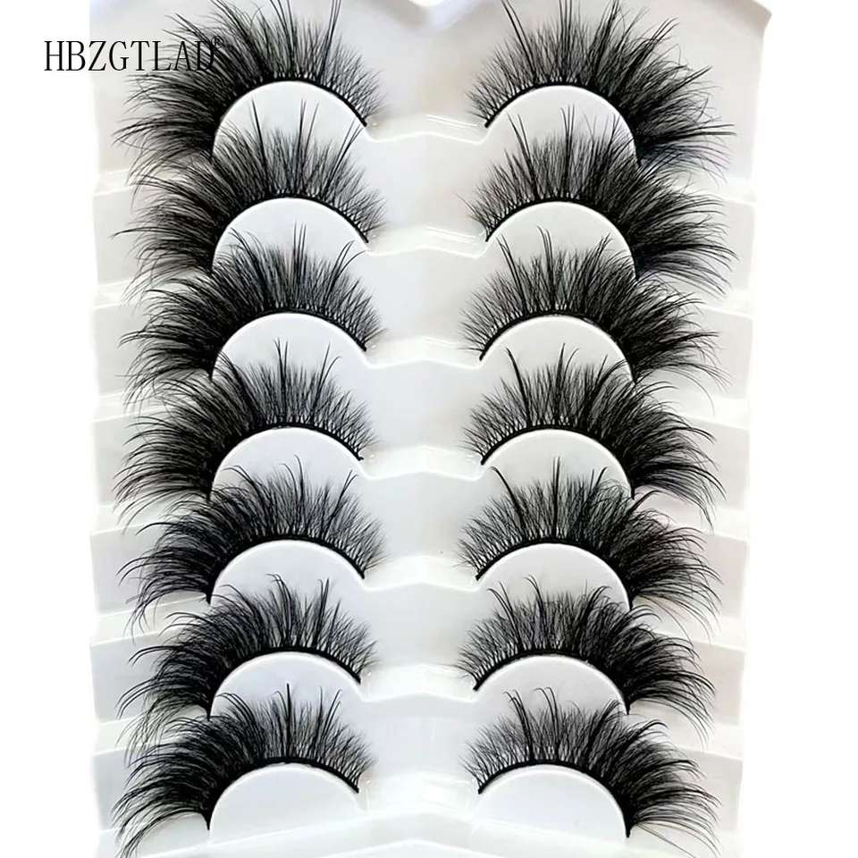 7paircat-eye 3d Mink Rikala okrídlená prírodná realistické chaotické koncové oko