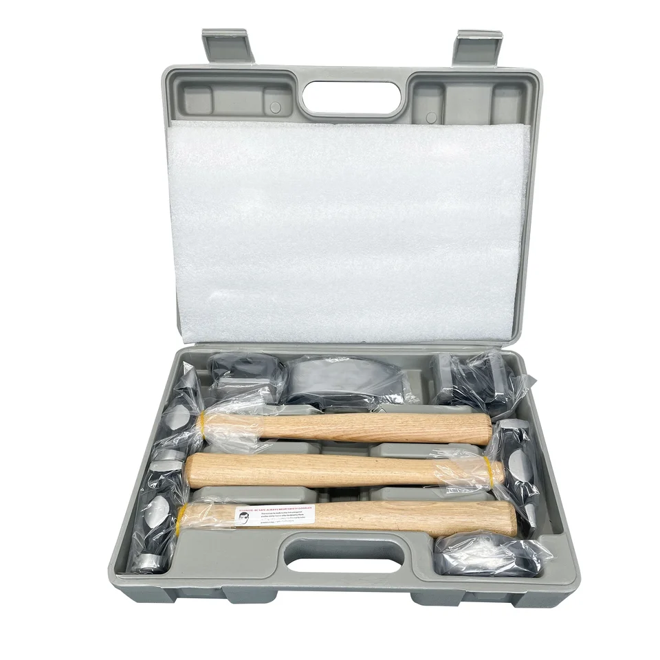 7pcs automatické panely bitie zubných ding náradia set panelové kladivo a Dolly Set