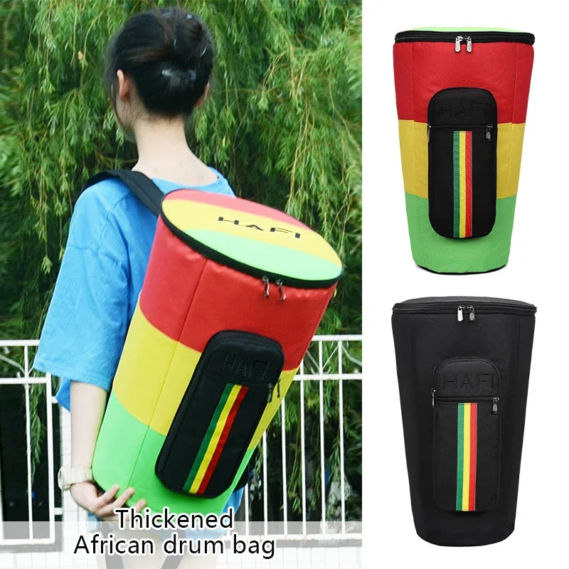 8/10/11/13inches Africký ručný bubon vrecka Djembe Storage Tack Puzdro pre dospelých Tamburín Taška kryt vodotesný prenosný batoh