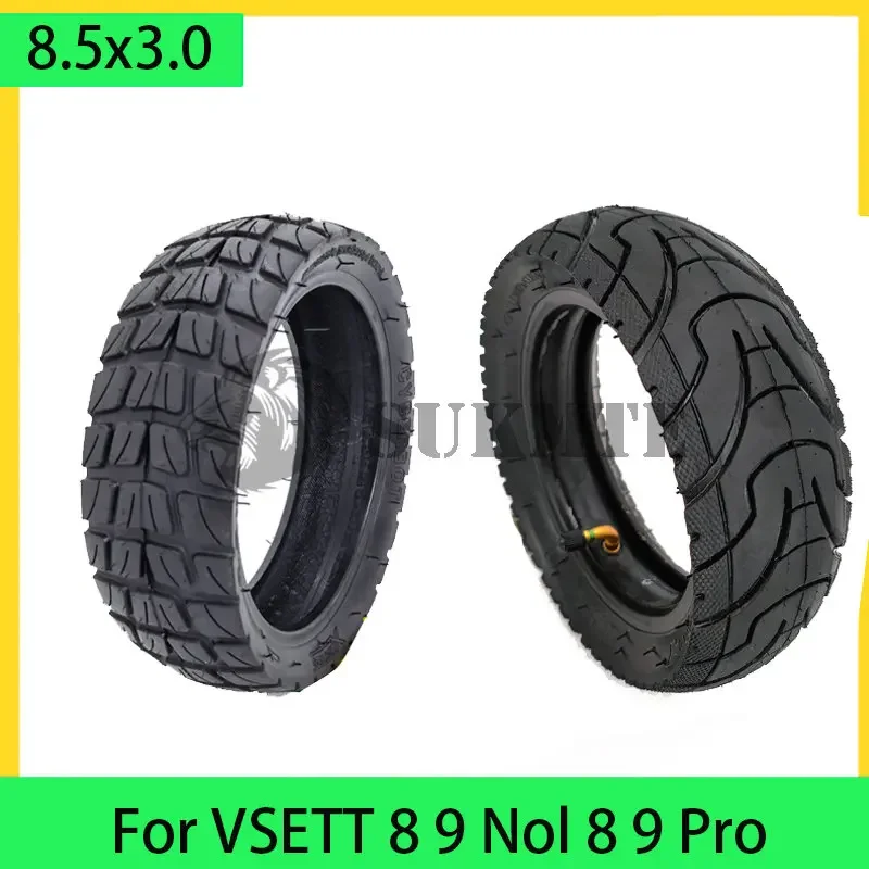 8.5 INCI 8.5x3.0 TABUNG BAN UNTUK VSETT 8 9 NOL 8 9 Pro Hoverboard Motor Ganda Skuter Listrik 8 1/2x3.0 BAN