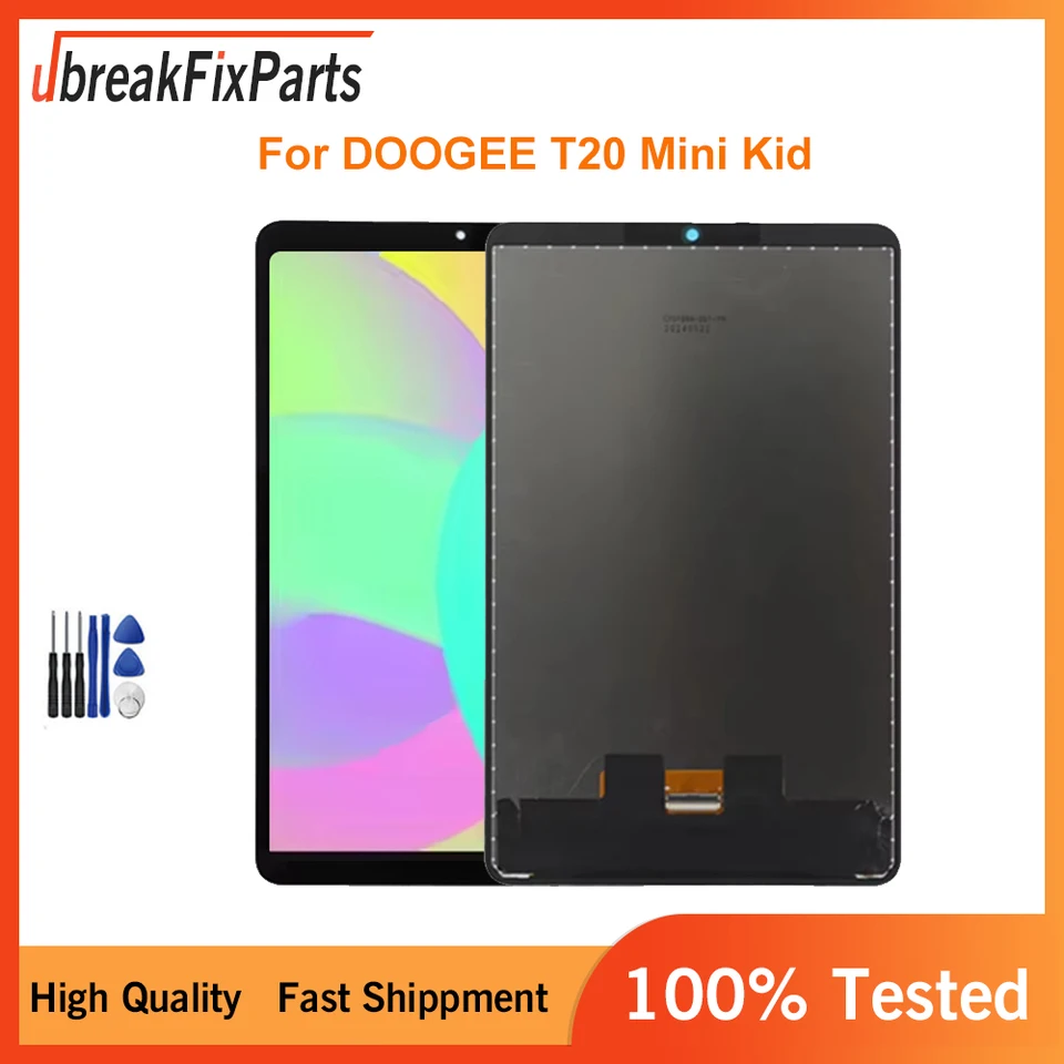 8,5 palca pre Doogee T20 Mini Kid LCD displej dotykovej obrazovky Úplné náhradné náradie