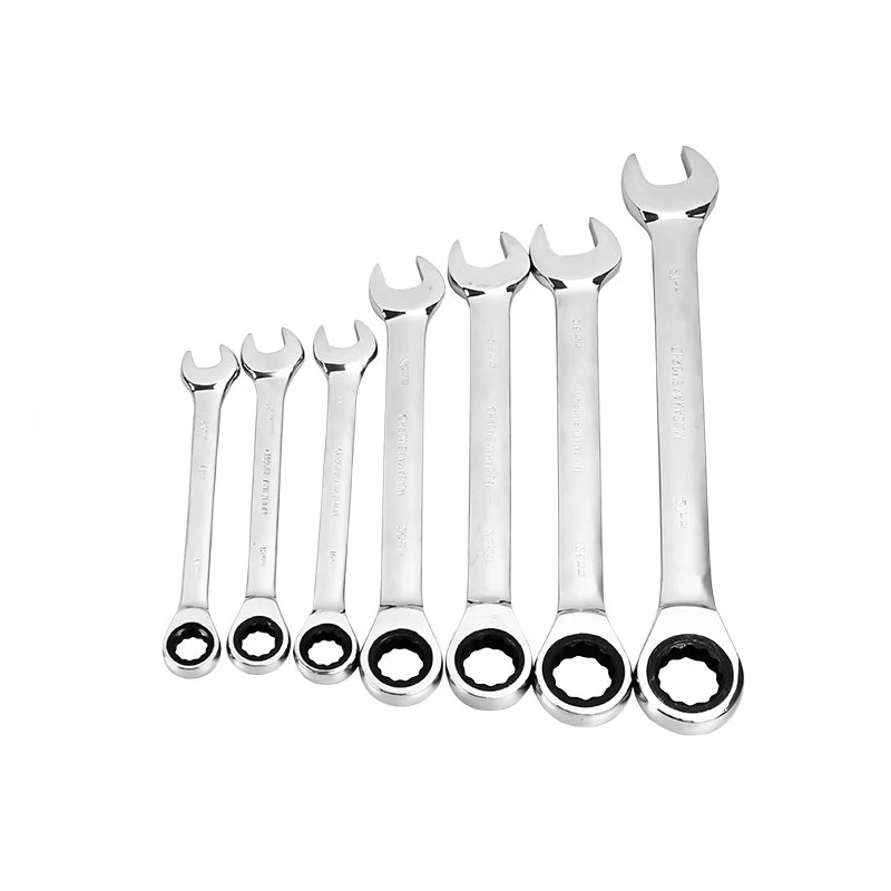 8 9 10 11 12 13 mm moment Ratchet Set Open End a Box End Double End Combinácia Kombinácia Ratu